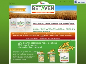 Betaven - beta glukan i błonnik pokarmowy